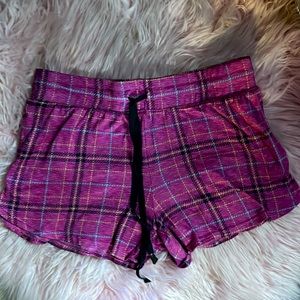 ꕥLarge Pink Plaid Shorts